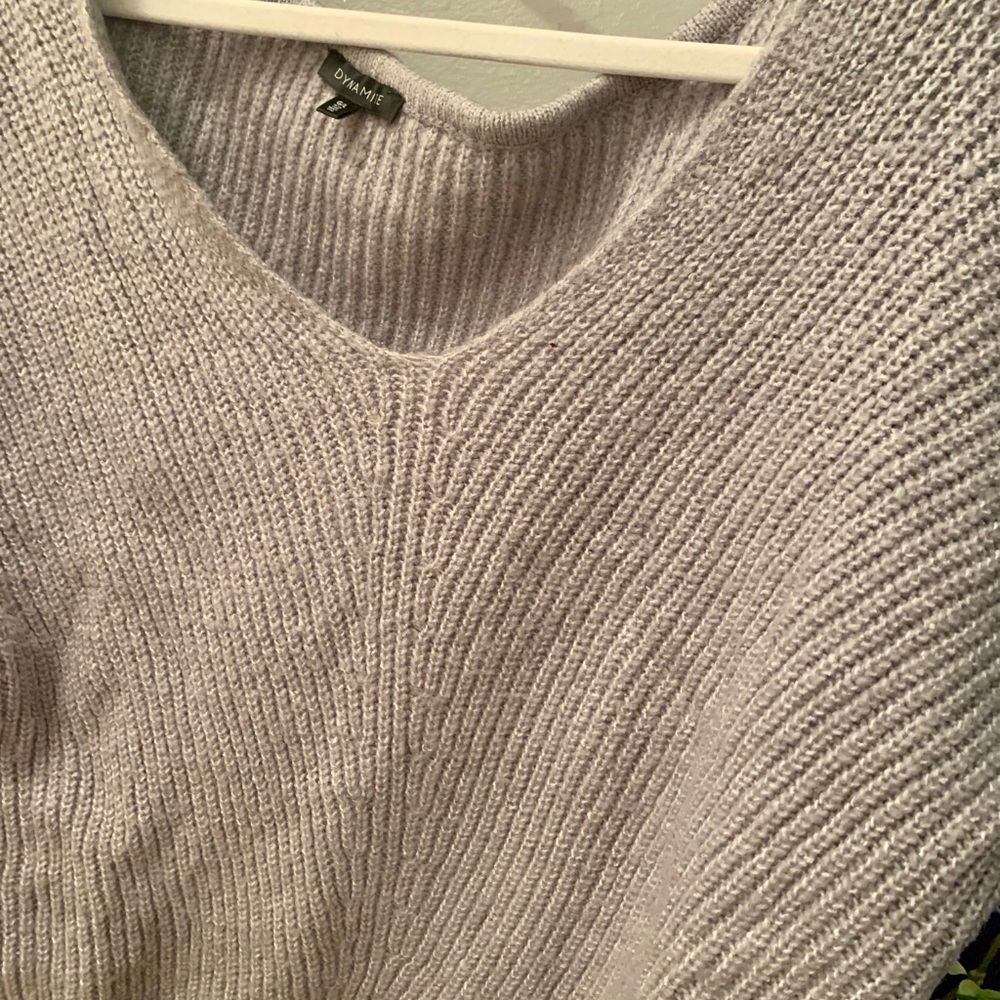 Dynamite Grey Sweater - Picture 6 of 14